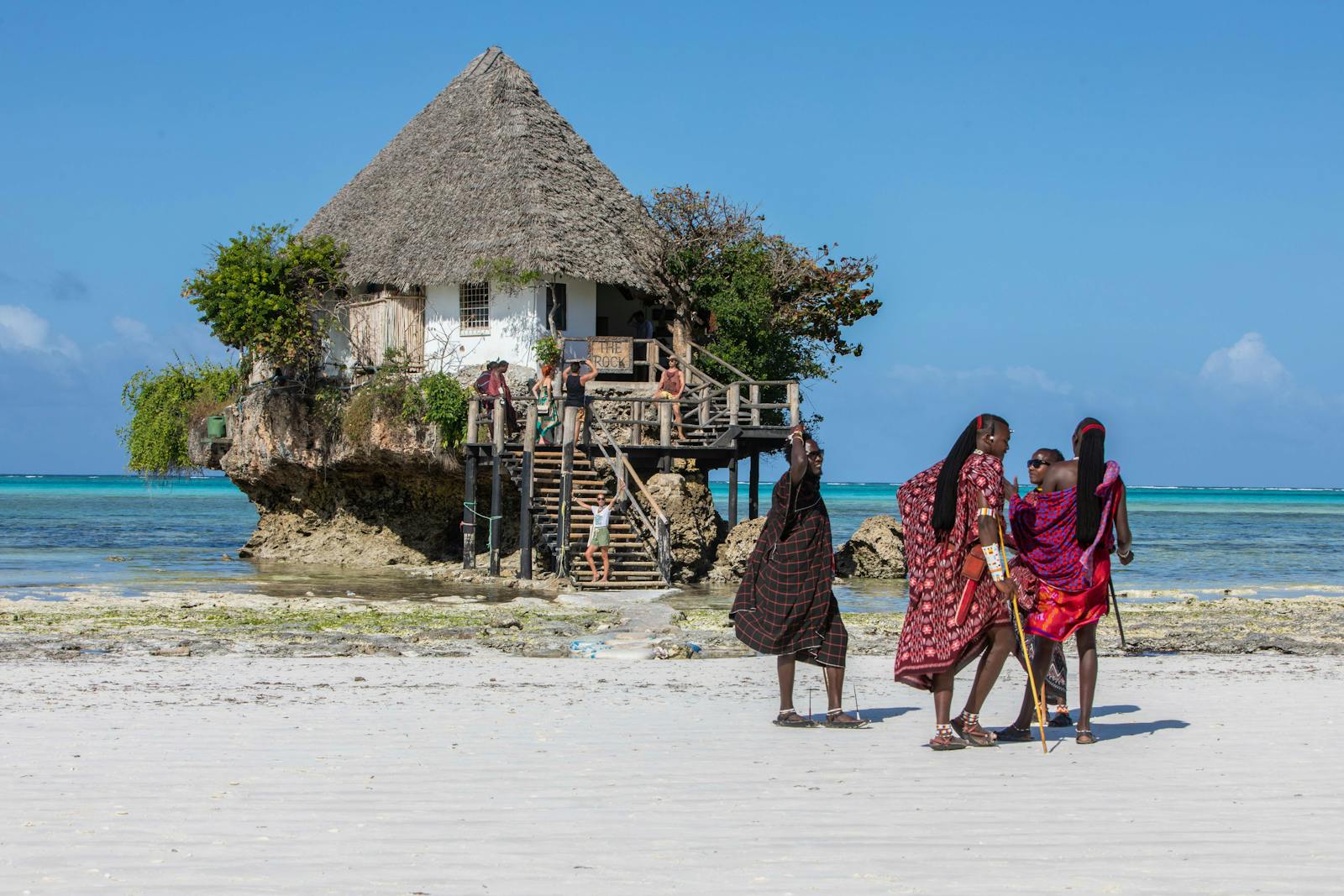The Rock on Zanzibar east coast